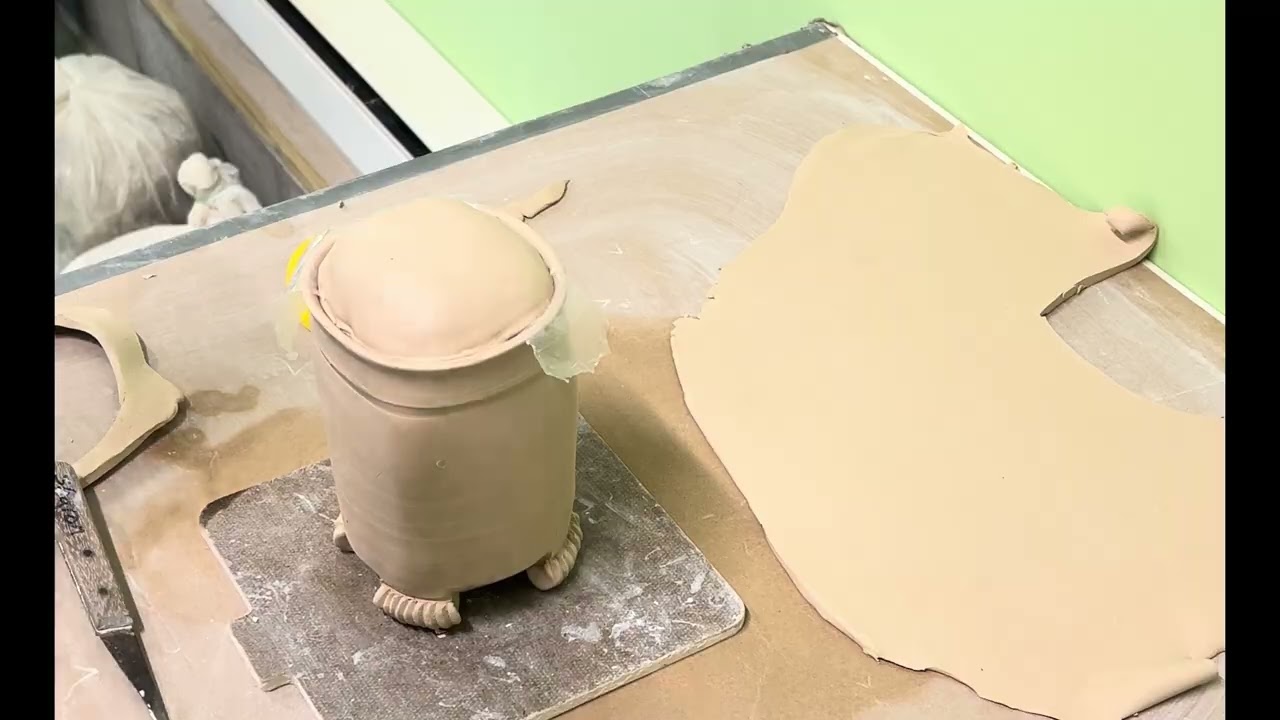 Make a square lid for the square jar. (Part 2)