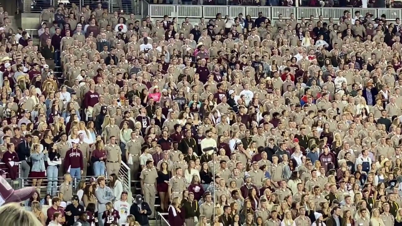 AGGIE WAR HYMN At KYLE FIELD Ole Miss Game 2022