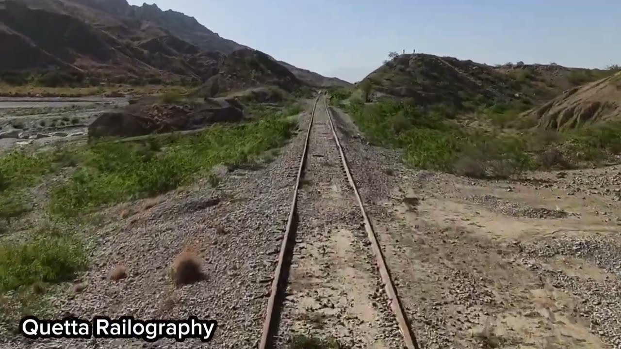 Exploring Balochistan's scenic route Sibi - Harnai section @QuettaRailography
