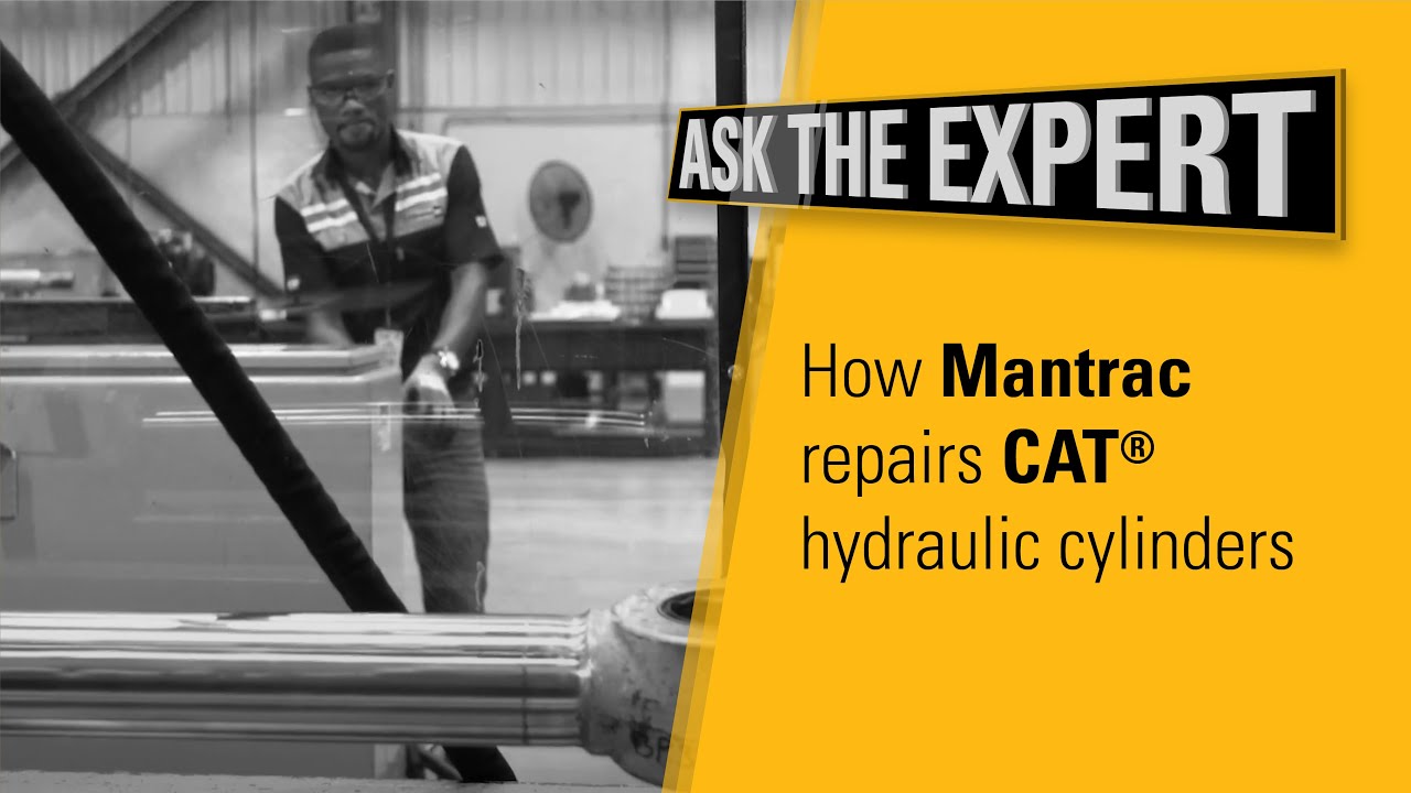 Mantrac Ghana CRC: Hydraulic cylinder repair capabilities