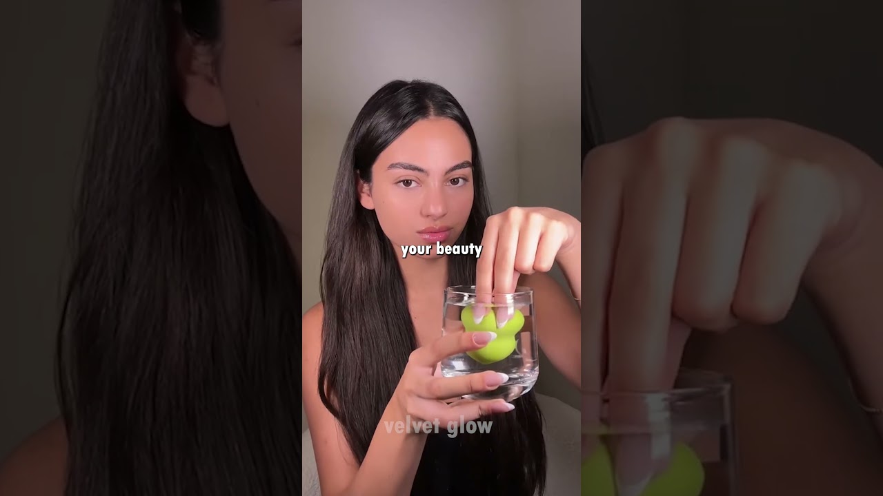💧 Перестаньте использовать сухой бьюти-блендер! Вы зря тратите макияж 😱