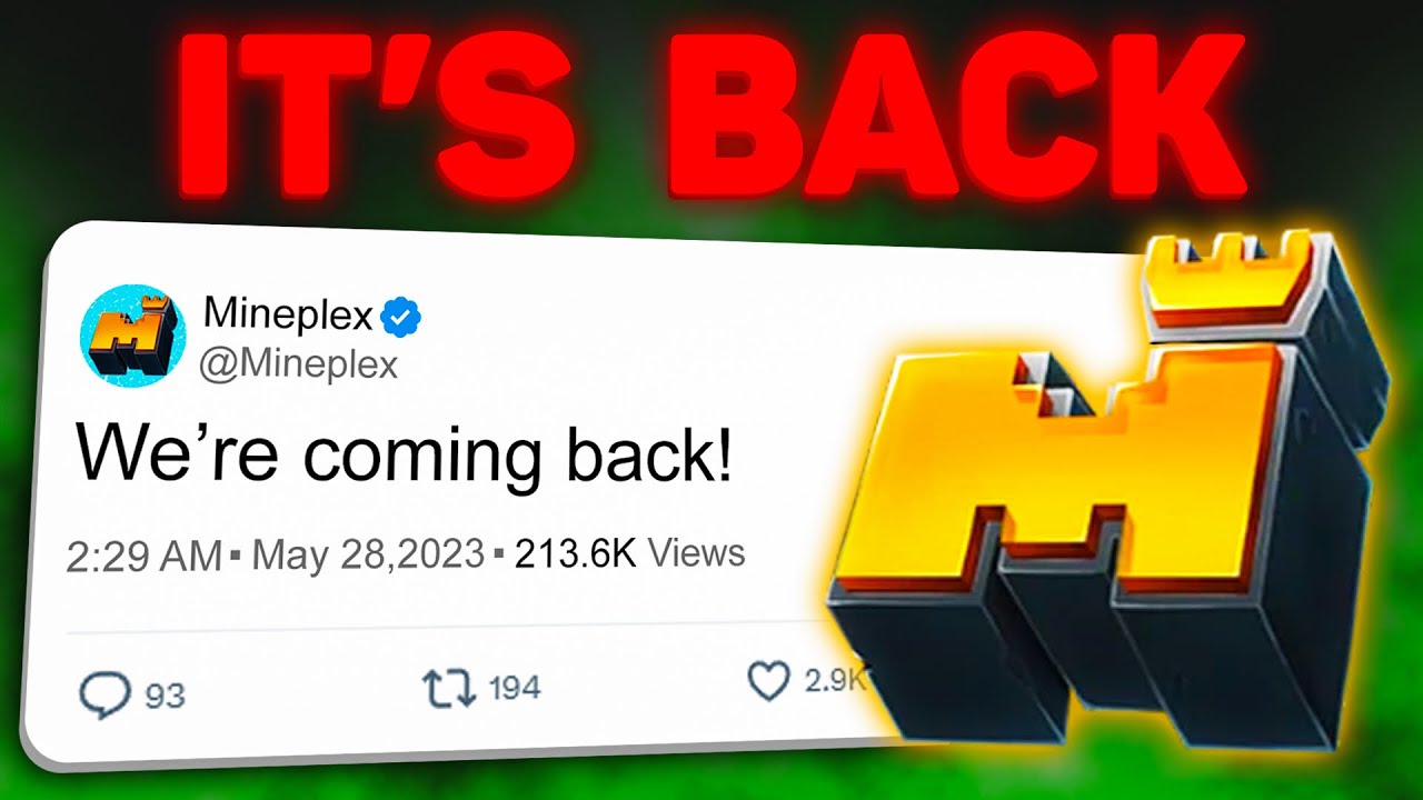 Mineplex вернулся?! (Интервью с владельцем Mineplex)