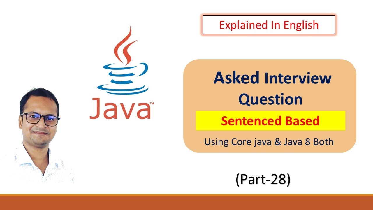 Rearrange Sentence using #java & #java8 Real time Interview Question part-28