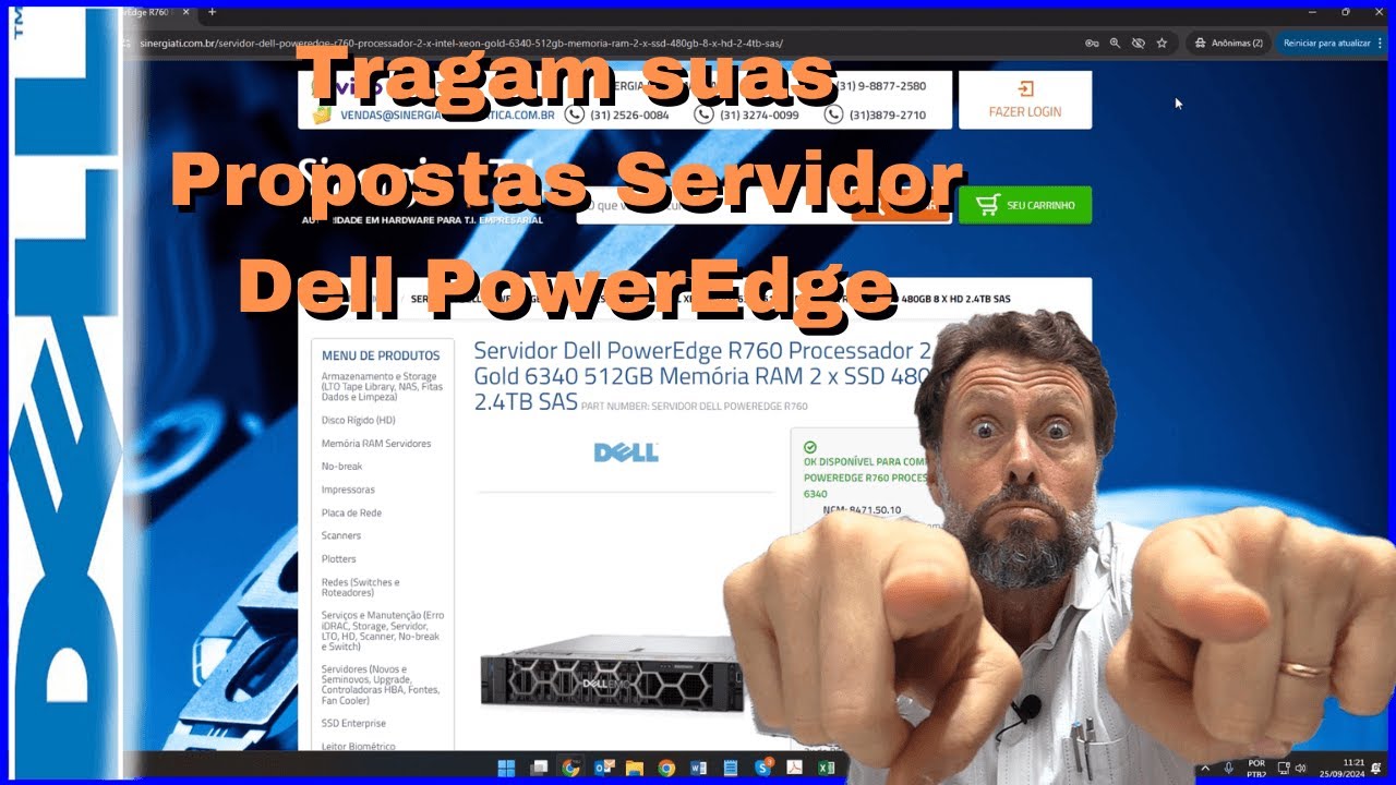 Tragam suas Propostas Servidor Dell PowerEdge R760 - Agora não tem prá ninguém!!!! 🚀🚀🚀