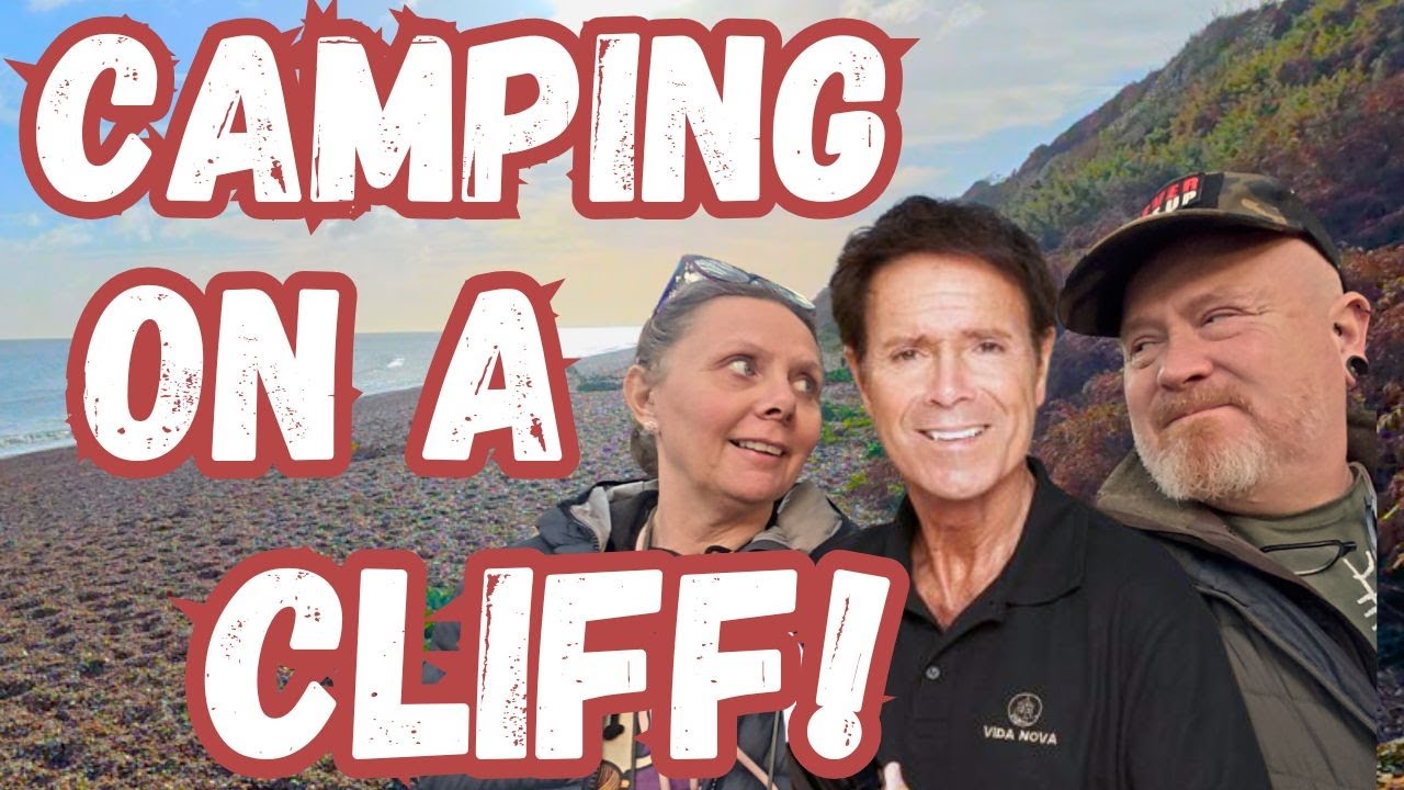 CAMPING on a CLIFF !!! Is this SUFFOLKS BEST CAMPSITE !?