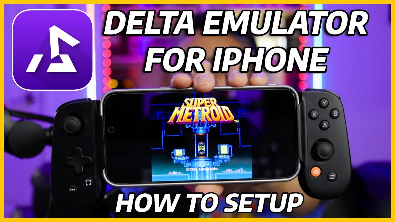 Delta Emulator Setup On Iphone Tutorial | Play Nintendo Games!