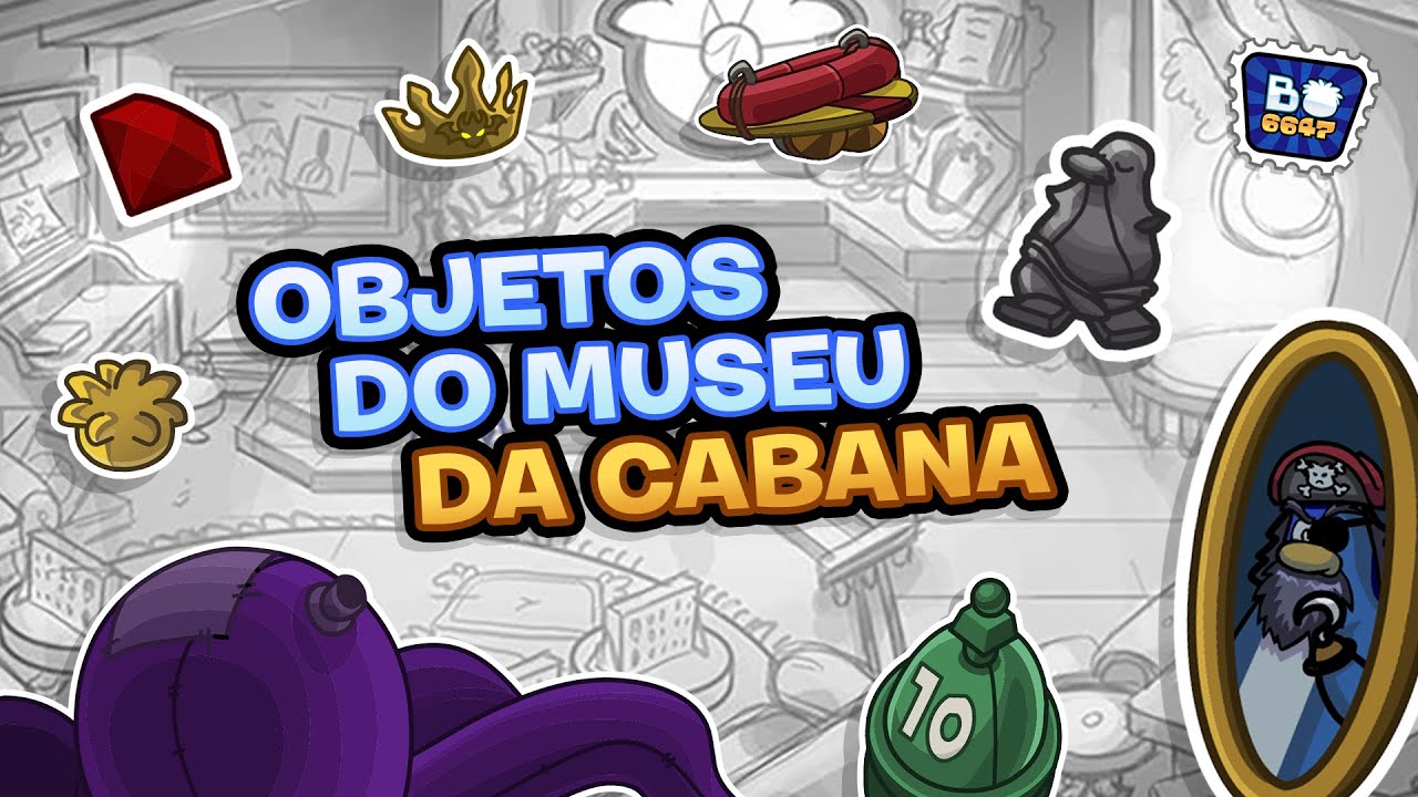 Os objetos do Museu da Cabana - Curiosidades do Club Penguin #9