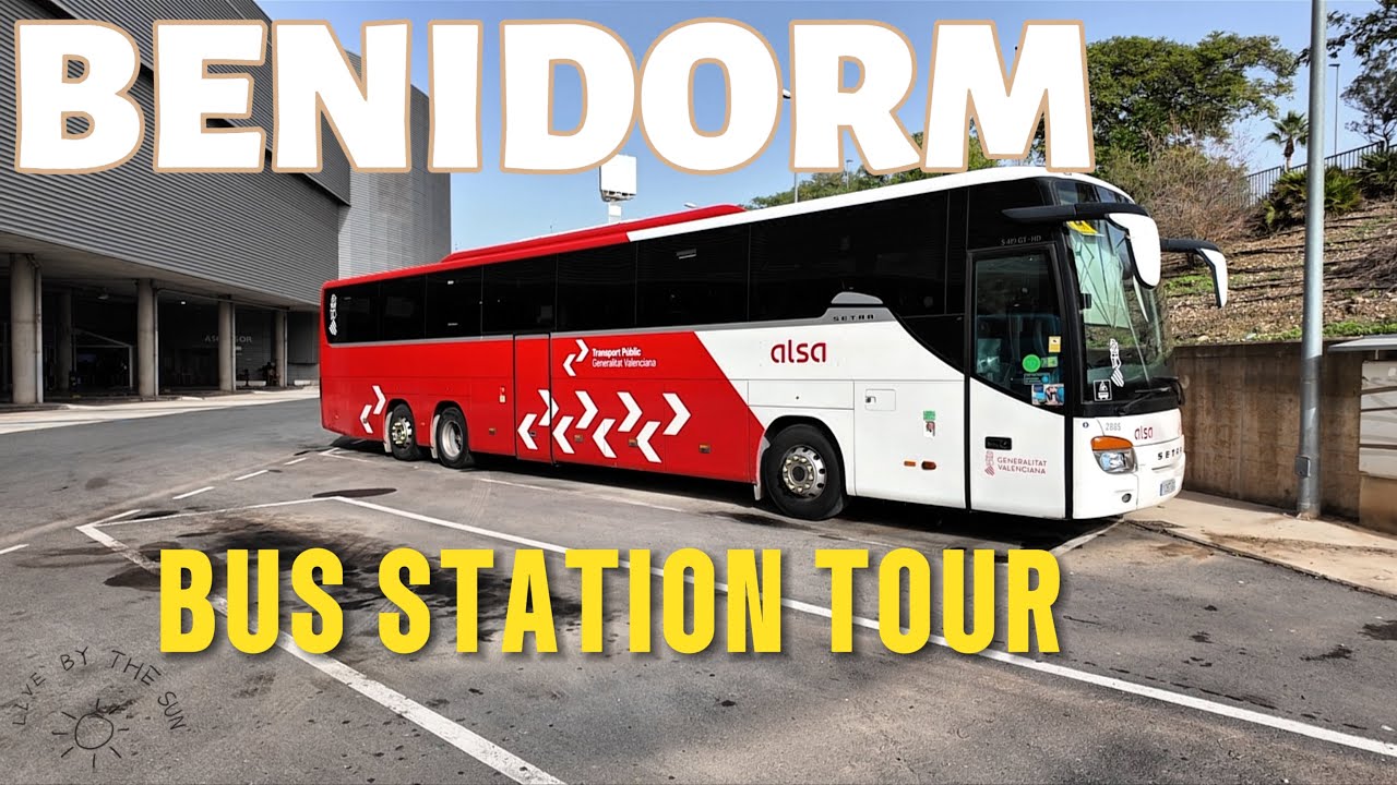 BENIDORM-BUS STATION  #benidorm #sobenidorm #bmac #keepeatching #somethingforeverybody #bus