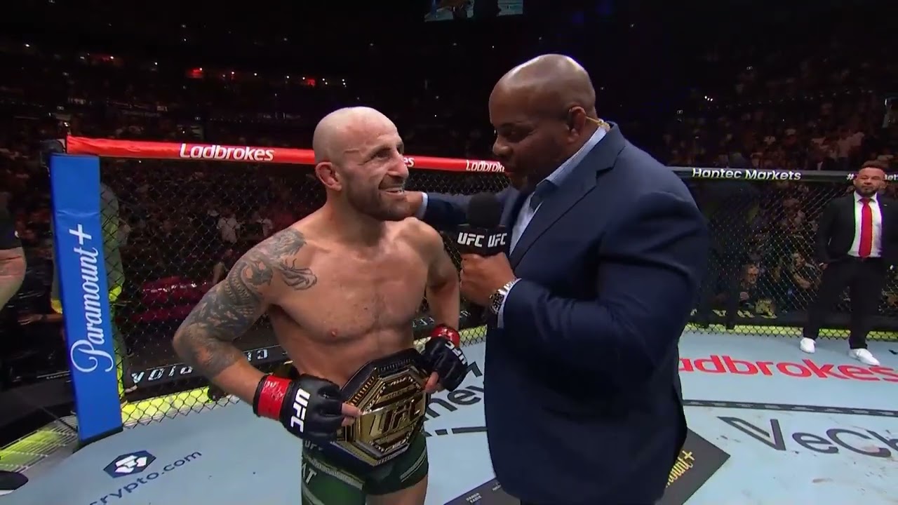 UFC 325: Волкановски vs Лопес - Слова после боя