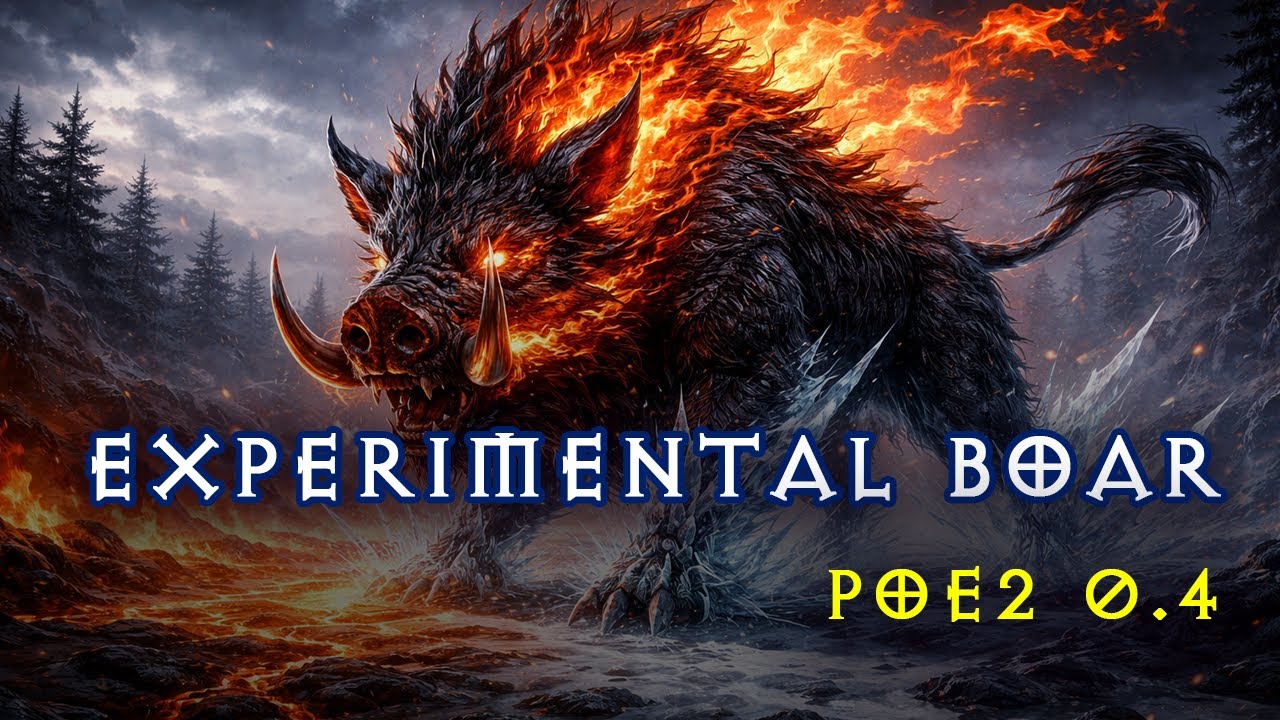 [POE2] 0.4 Experimental Boar vs Uber Bosses and Vaal Temple - Oracle Minion Build