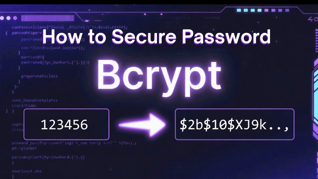 bcrypt Explained | How to Secure Passwords in Express.js