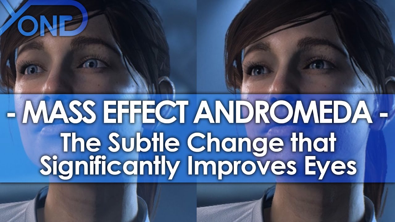 The Subtle Change That Significantly Improves the Eyes in Mass Effect: Andromeda