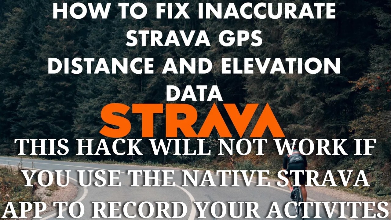 How to Fix INCORRECT Strava Distance Mileage and Elevation Data