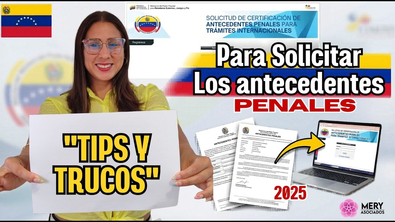 Así conseguí mis Antecedentes Penales de Venezuela RÁPIDO y SIN PROBLEMAS 🚀 | Guía Completa 2025