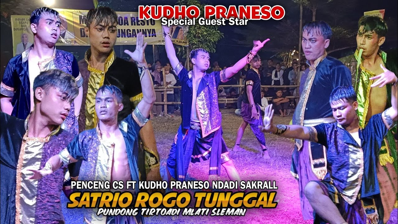 Penceng feat Allstar Kudho praneso ndadi takterkendali! Jathilan Satrio Rogo tunggal - Penceng cs.