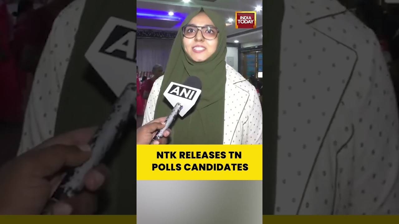 The NTK (Naam Tamilar Katchi) releases the list of 234 candidates for TN Assembly polls