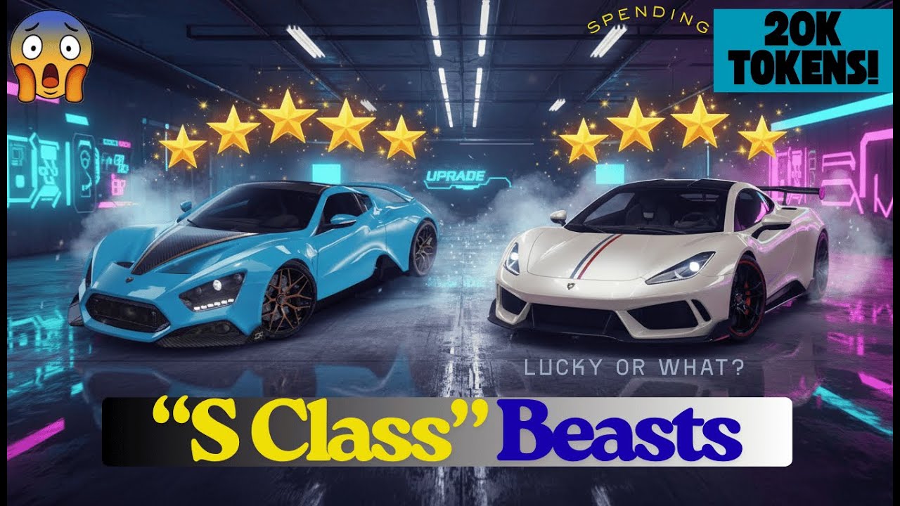 Maxed Two S-Class Cars at 6 Stars for 20K… Am I the Luckiest Player?