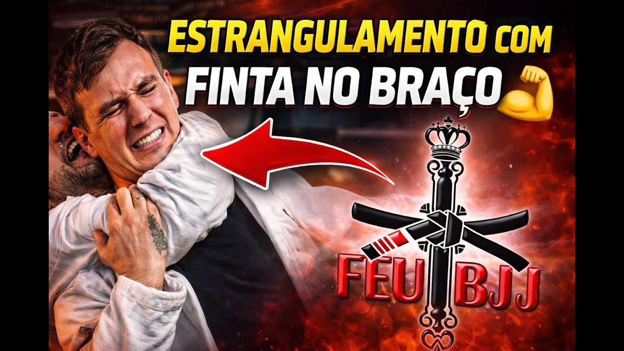 ESTRANGULAMENTO TOP, COM UMA FINTA PARA O BRAÇO, MUITO FÁCIL DE FAZER, PEGA MUITO.