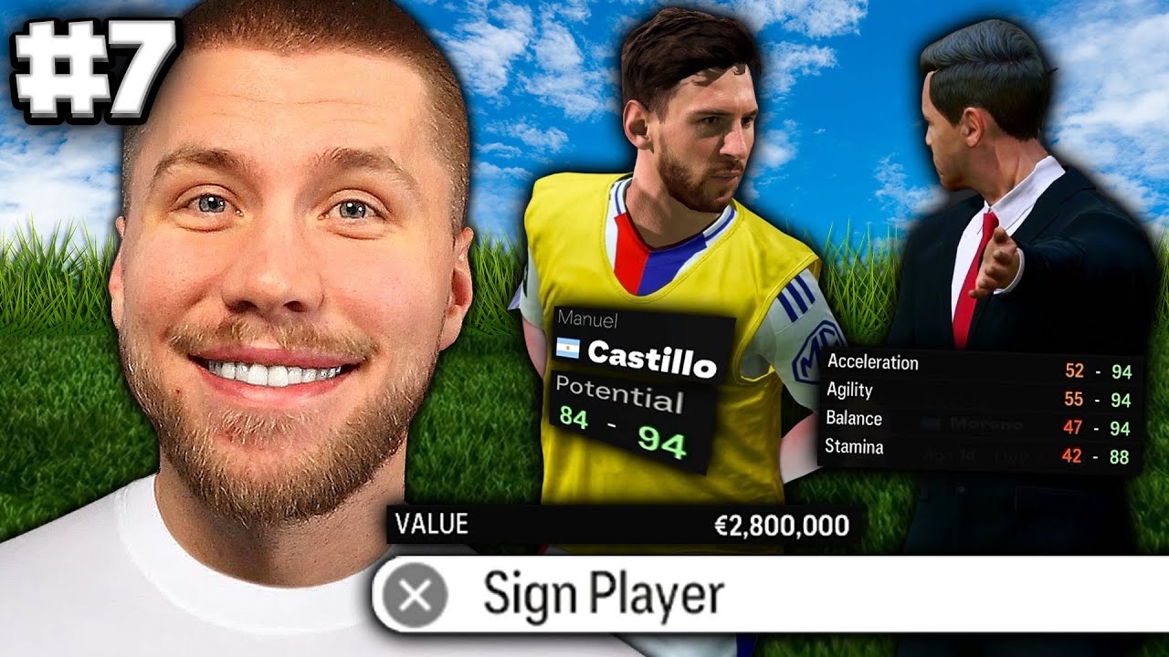 Den neste LIONEL MESSI med SYKT POTENSIAL til LYON AKADEMIET 📝🇦🇷 (Lyon Karrieremodus) #7