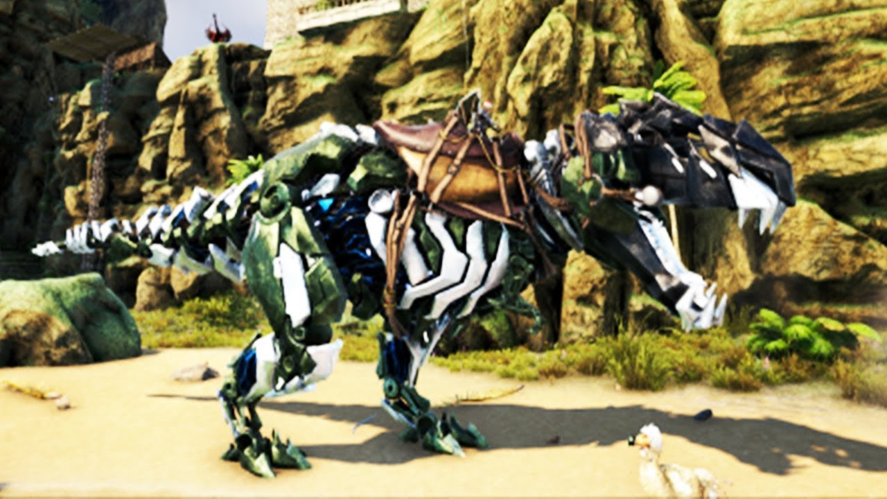 T-REX TEC NIVEL +180! EL MEJOR! ARK SURVIVARK #60
