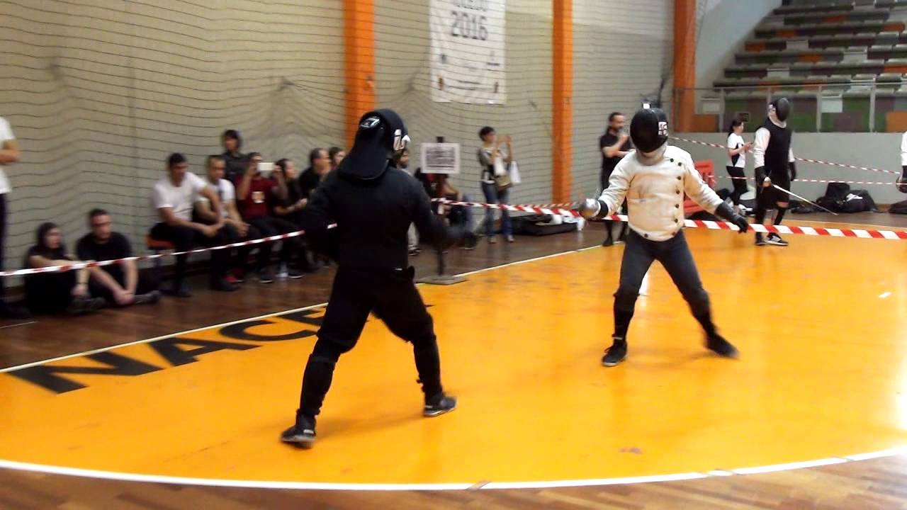 Espada ropera. Torneo. Toledo 2016
