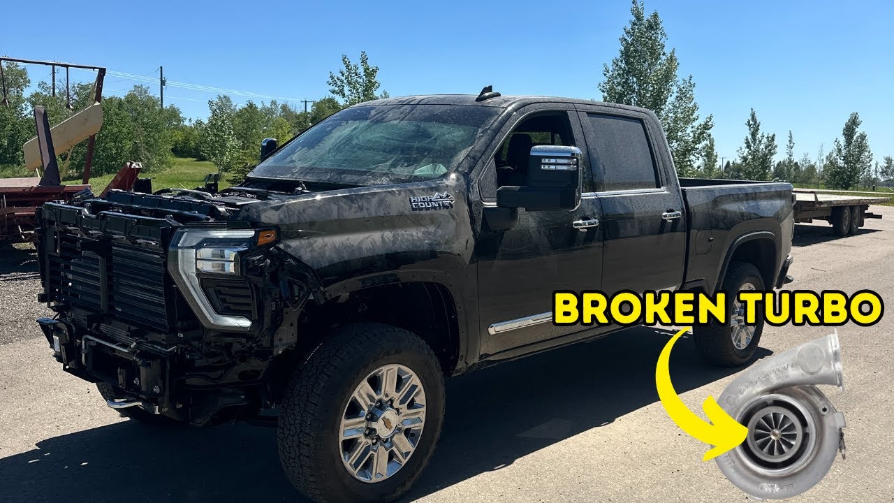 Plastic destroyed my turbo! Rebuilding a 2024 High Country Duramax!