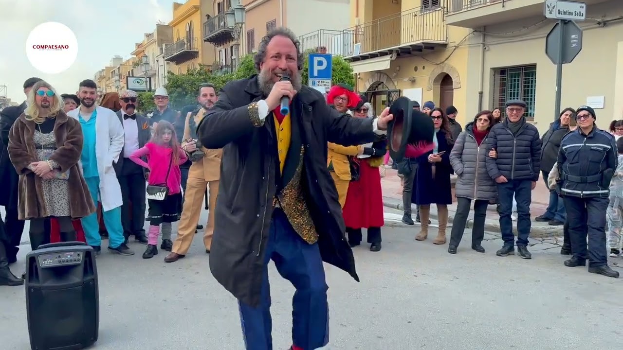 Monologo di Salvo Piparo al Carnevale di Cinisi 2025