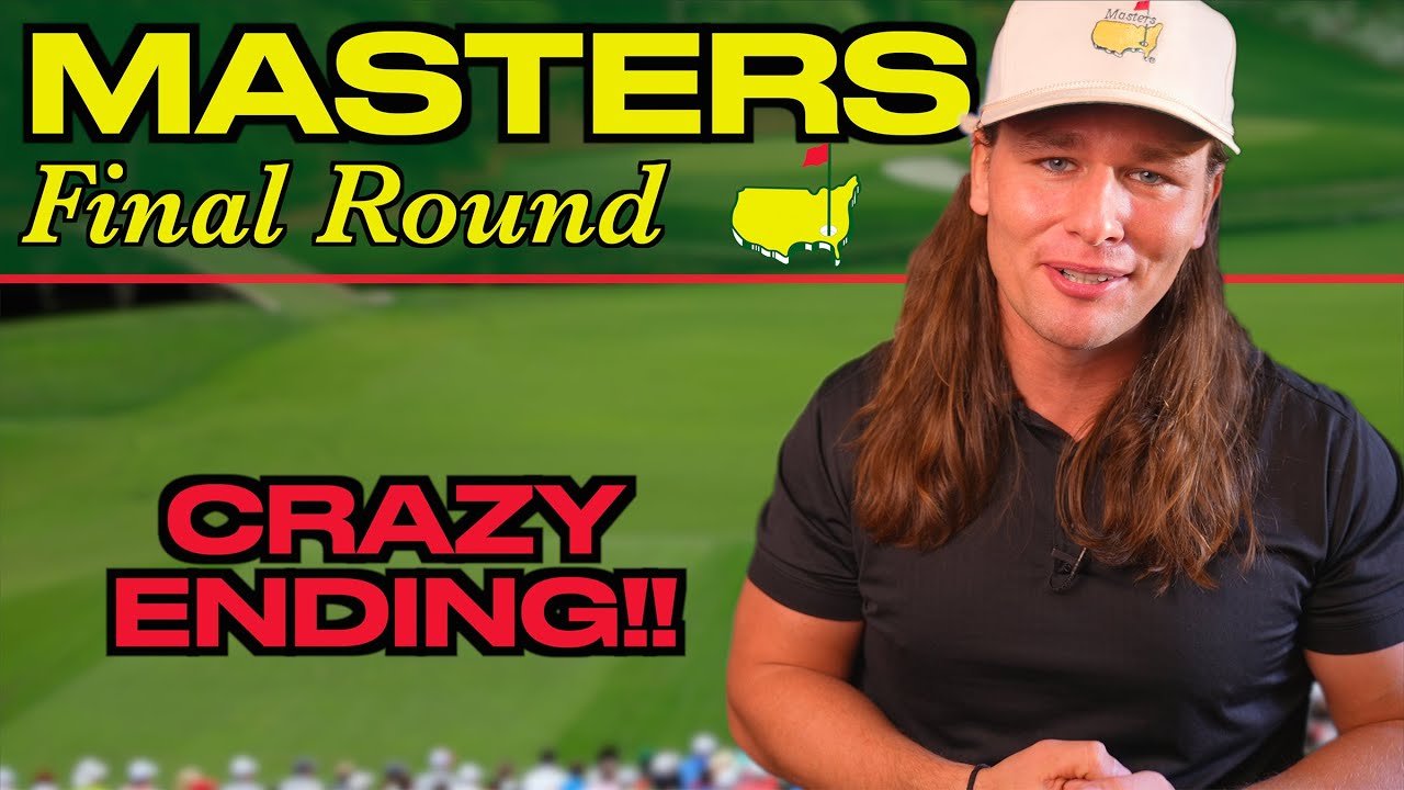 The Masters FINAL ROUND | Simulator Golf Tour On GSPRO | Georgia Golf Club
