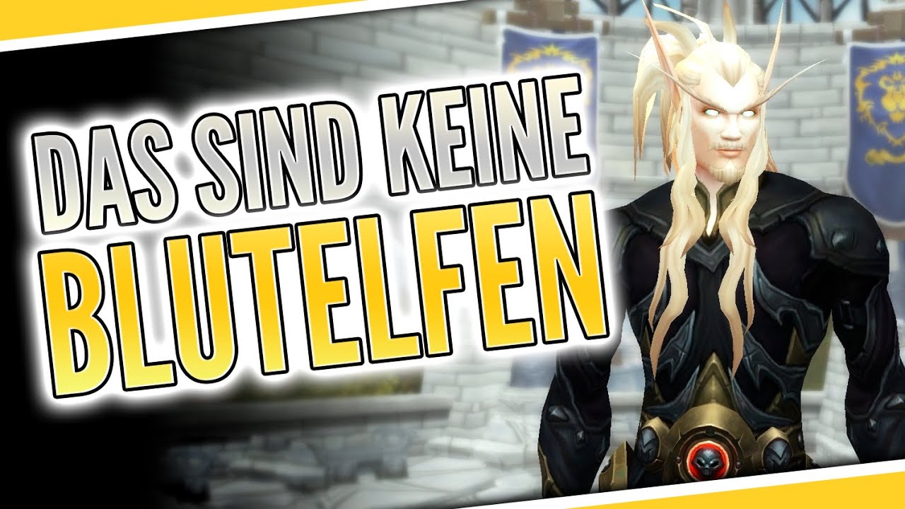 WoW News Patch 9.1.5 Leerenelfen Anpassung