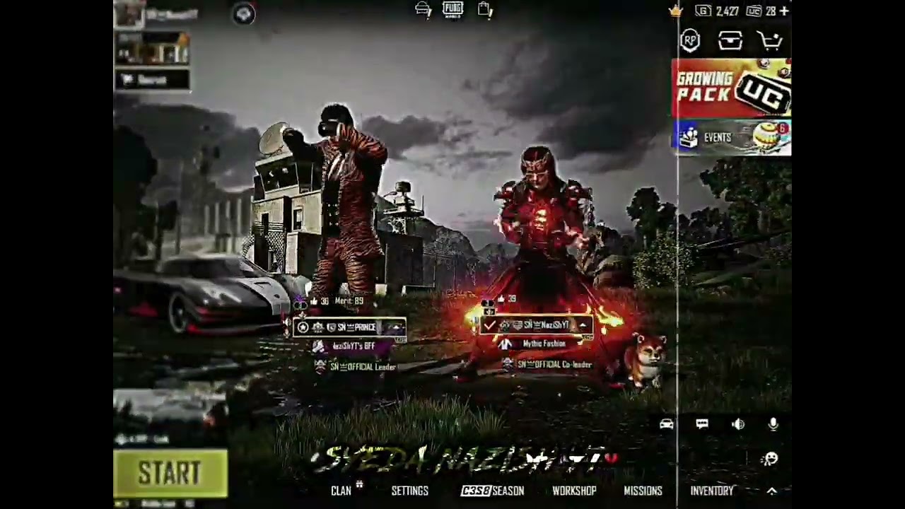 😂 Best Funny Lobby Video 😂 | PUBG MOBILE LOBBY VIDEO EDIT | By NAZISH YT