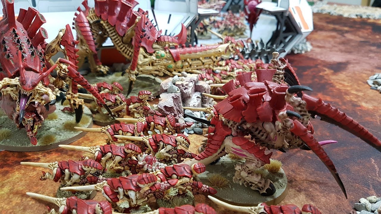 Raven Guard vs Tyranids; 8th edition Warhammer 40k battle report