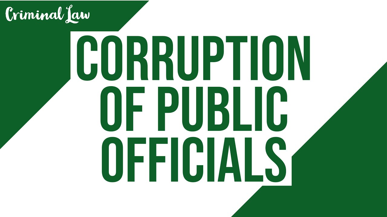 [Article 212] Corruption of Public Officials: Criminal Law Discussion