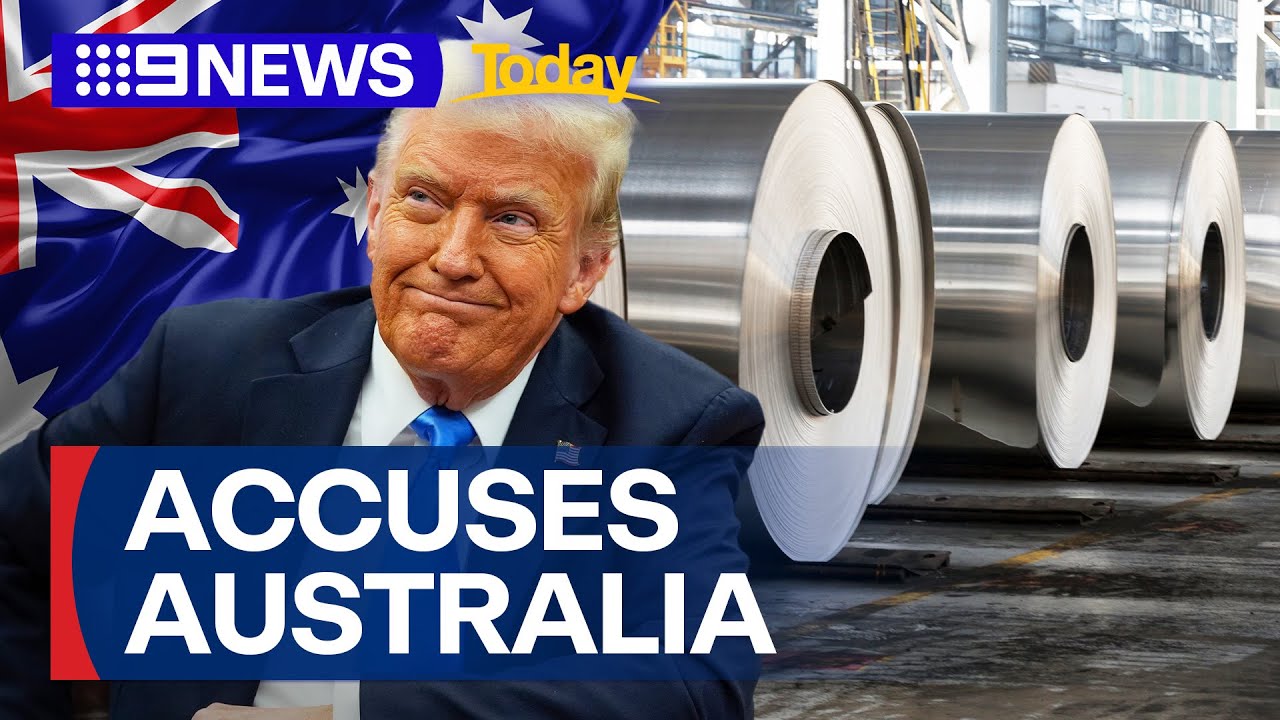 US accuses Australia of breaking metal exports promises | 9 News Australia