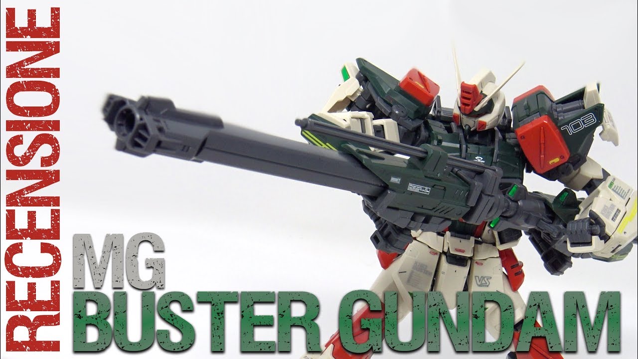 GAT-X103 Buster Gundam [MG] Bandai | Recensione