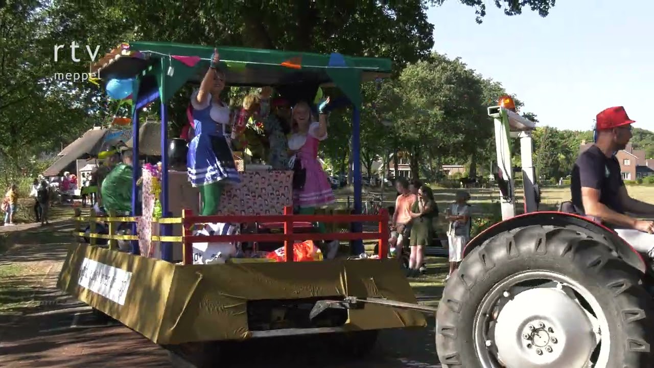 Optocht volksfeest Havelte