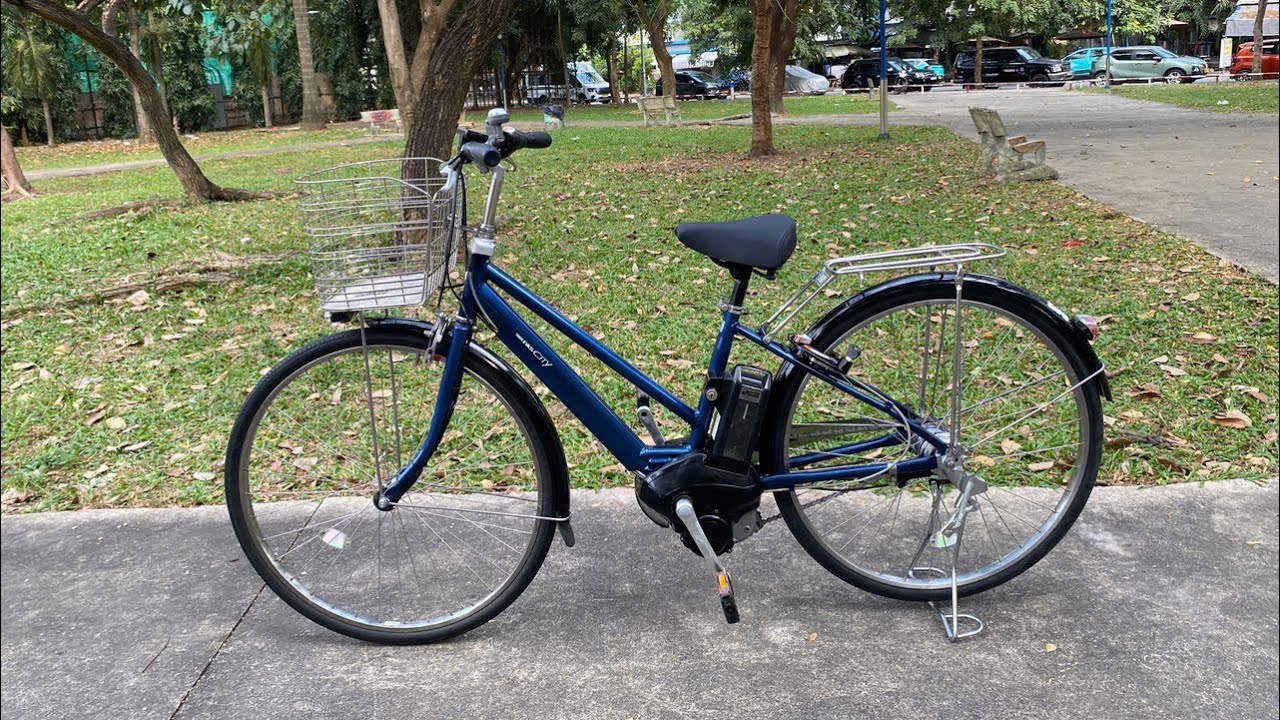 Số 66 : Xe đạp trợ lực Nam size 27inch Yamaha 5 số - nội địa Nhật