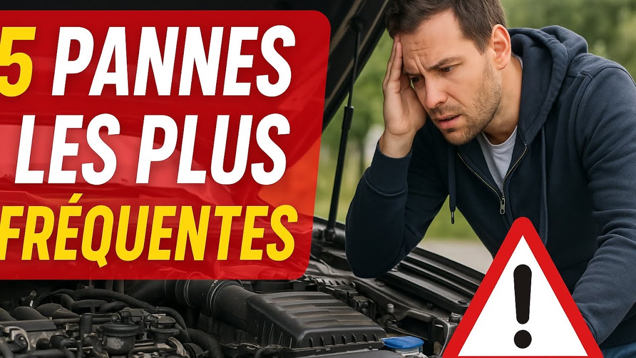 TOP 5 des PANNES LES PLUS FR&Eacute;QUENTES sur une voiture &ndash; Et comment les &eacute;viter !