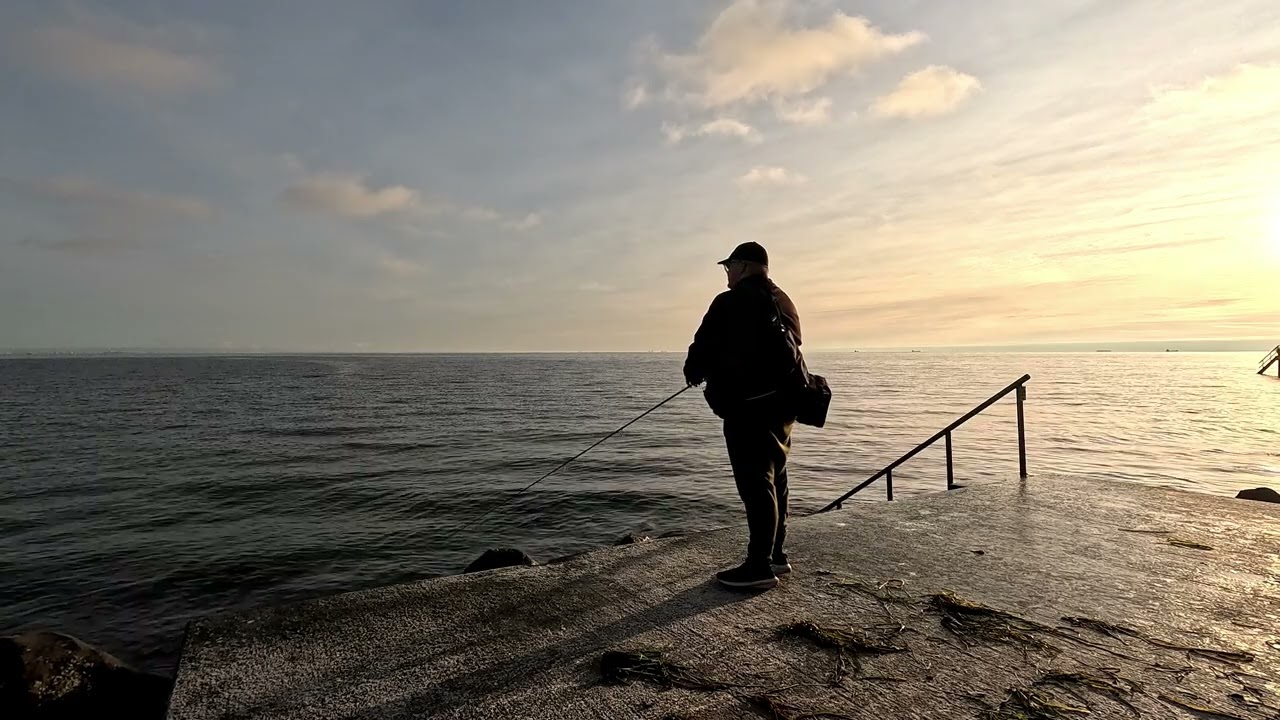 havørredfiskeri med mit undervandskamera og far  25/12/ 2025