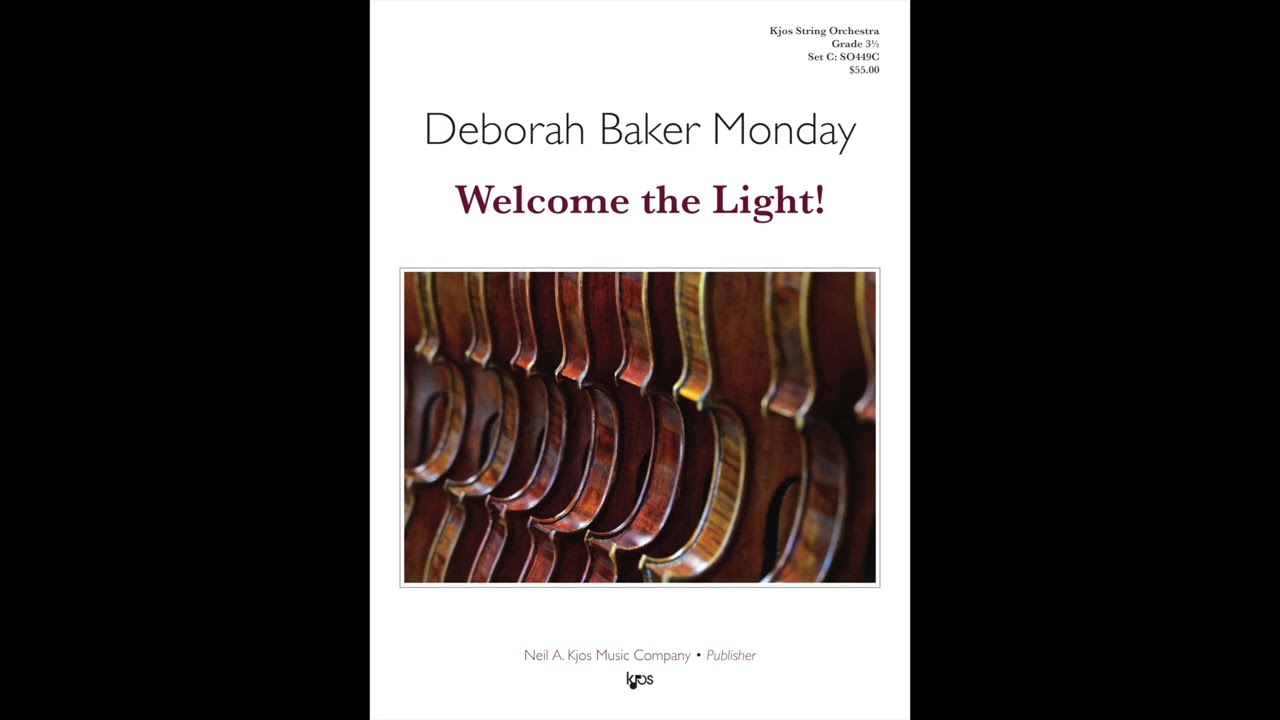 Welcome the Light! by Deborah Baker Monday SO449C