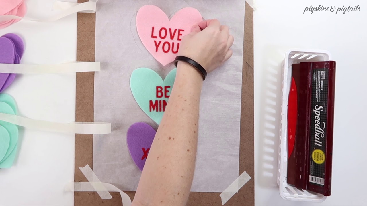 How to Cut and Screen Print on Felt with Your Cricut Maker