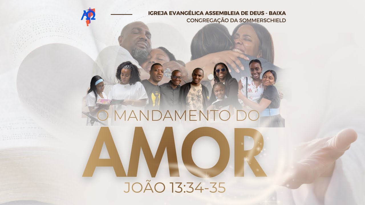 O Mandamento do Amor (João 13: 34-35) | Culto de Quarta-Feira