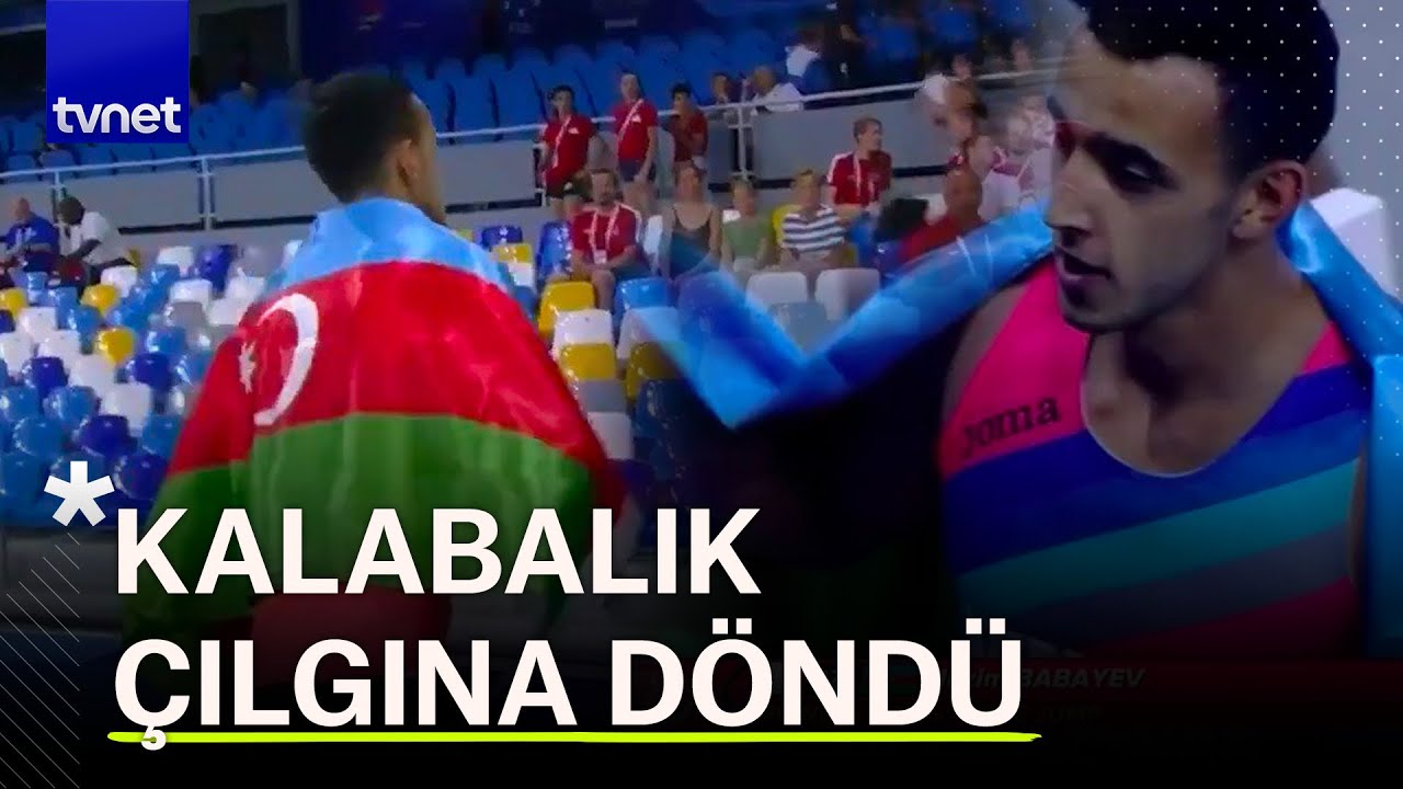 Когда азербайджанский спортсмен увидел турецкий флаг...