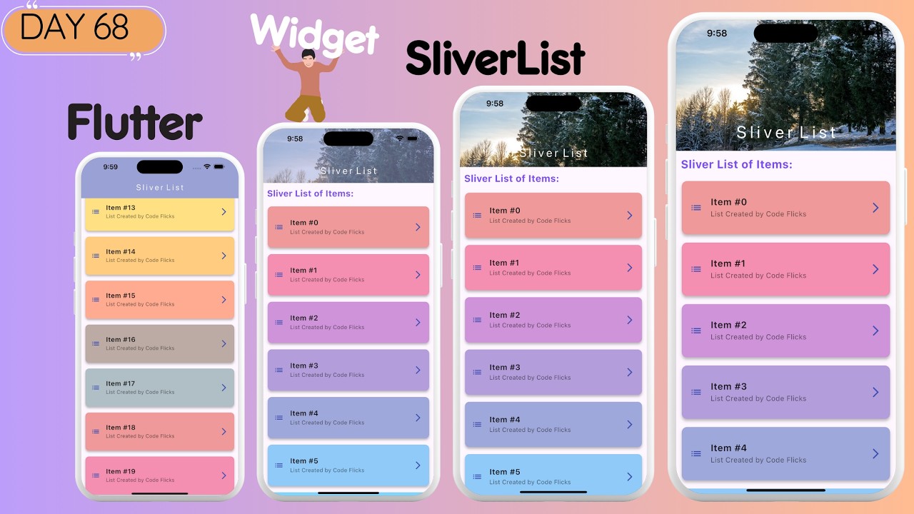 Flutter SliverList | Build Stunning Scrollable Lists with Flutter's SliverList