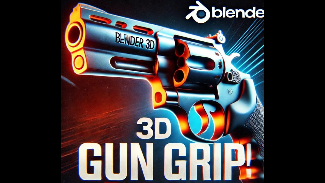 Modelling  Gun Grip - Blender 3D