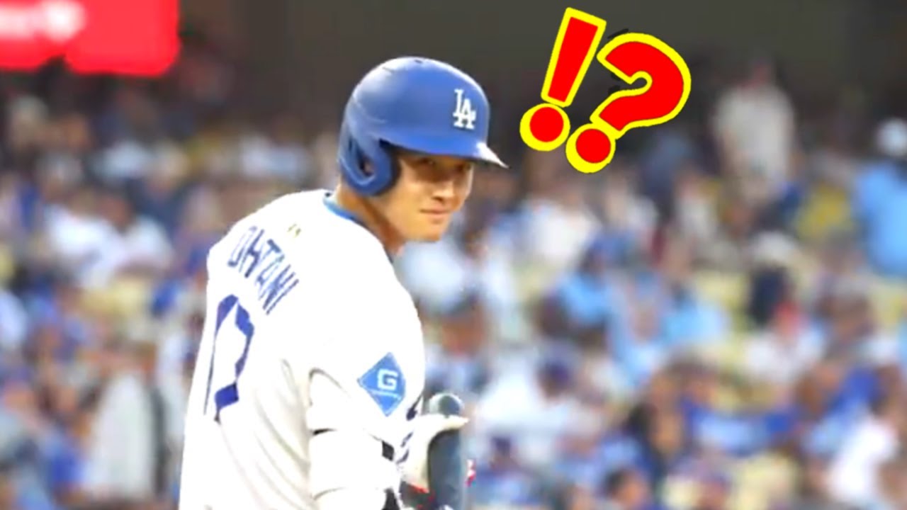 大谷が打席でうしろ振り向いてまさかの・・「こんなパパかっこよすぎる！」「やる時に決める男」こんなの惚れない人はいないわ！【MLB】