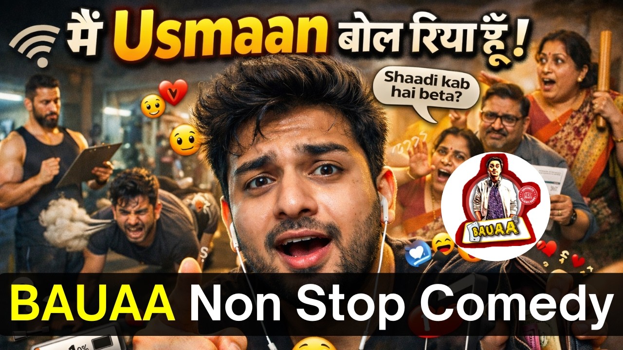 Bauaa मैं Usmaan बोल रिया हूँ - Bauaa Pranks | Bauaa Ki Comedy | NON STOP COMEDY