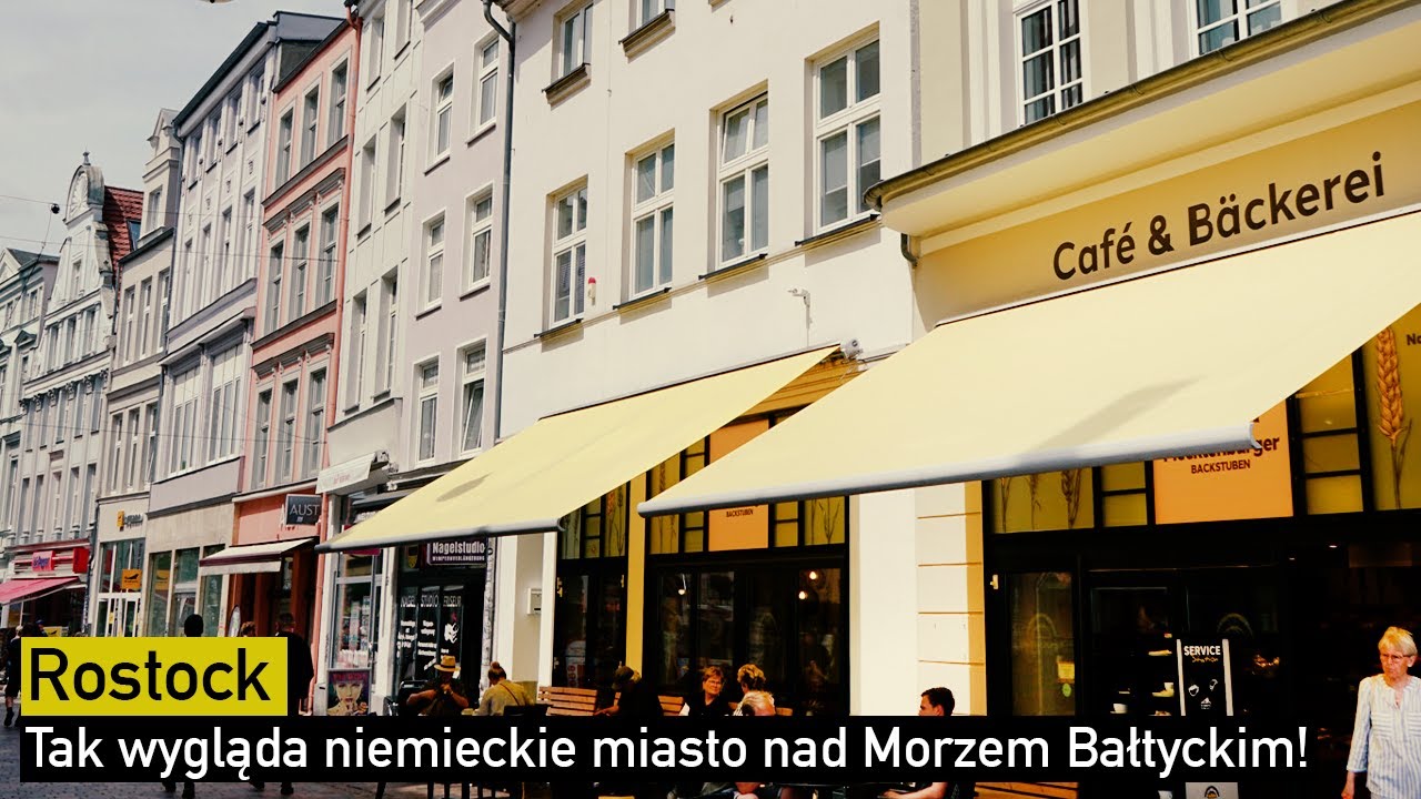 Rostock: Tak wygląda niemieckie miasto nad Morzem Bałtyckim!