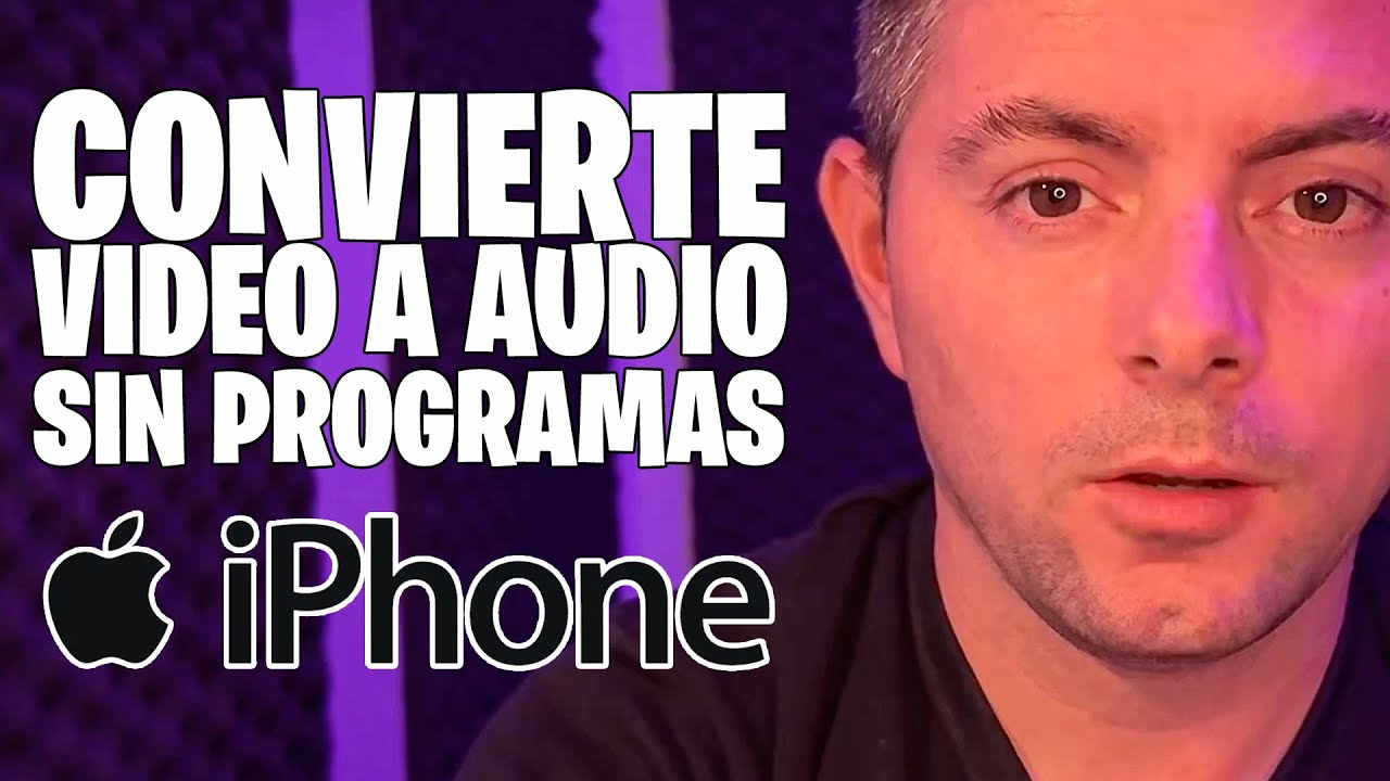 [TRUCO iPhone] Convertir VIDEO a AUDIO en segundos 🍎 😎