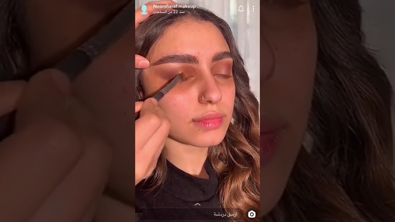 تتوريال ميكب لوك للعيون المتقاربه والمتباعده الآرتست نور شرف