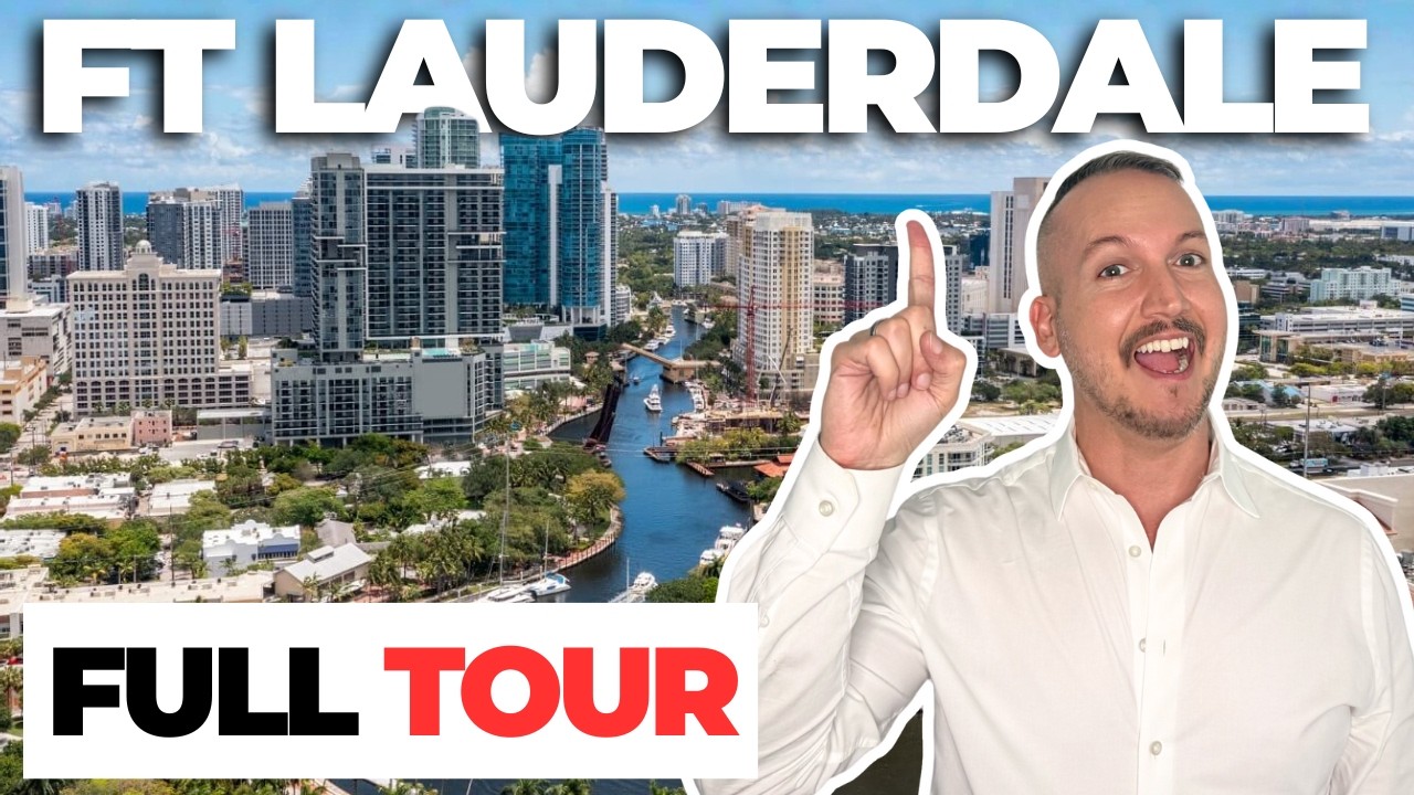 Fort Lauderdale Florida city tour + best-kept secret | Living in Fort Lauderdale